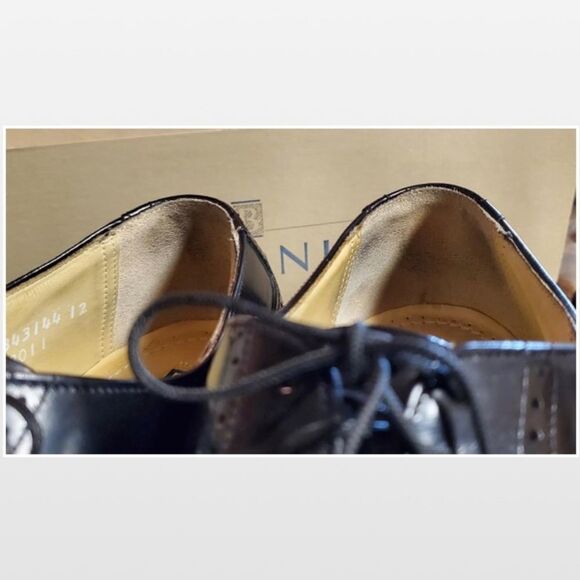 Vintage Bostonian Impression Men Size 10 Wingtip Black Dress Shoes main image 4
